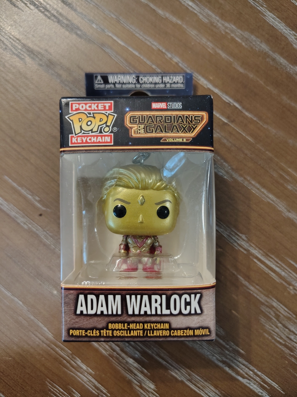 Funko Pocket Pop! Keychain Adam Warlock - Gold